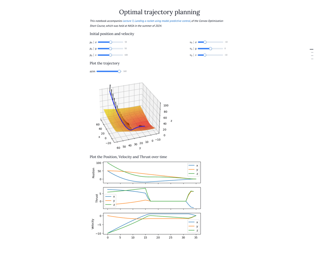 Trajectory planning