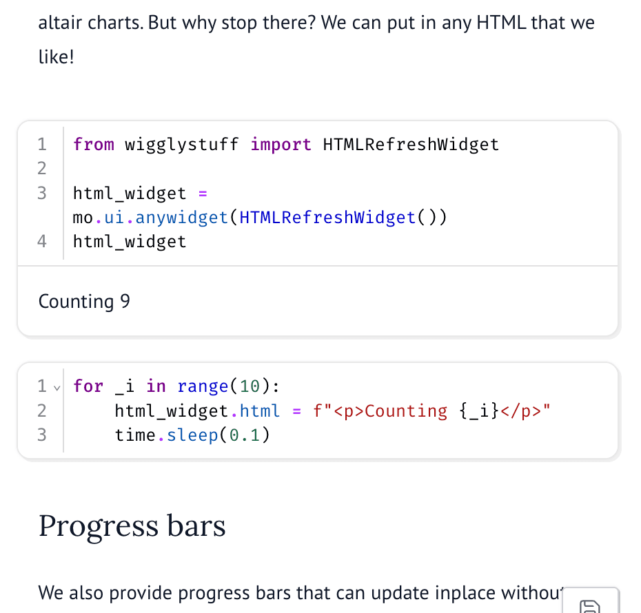 HTMLRefreshWidget