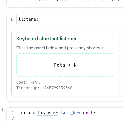 KeystrokeWidget