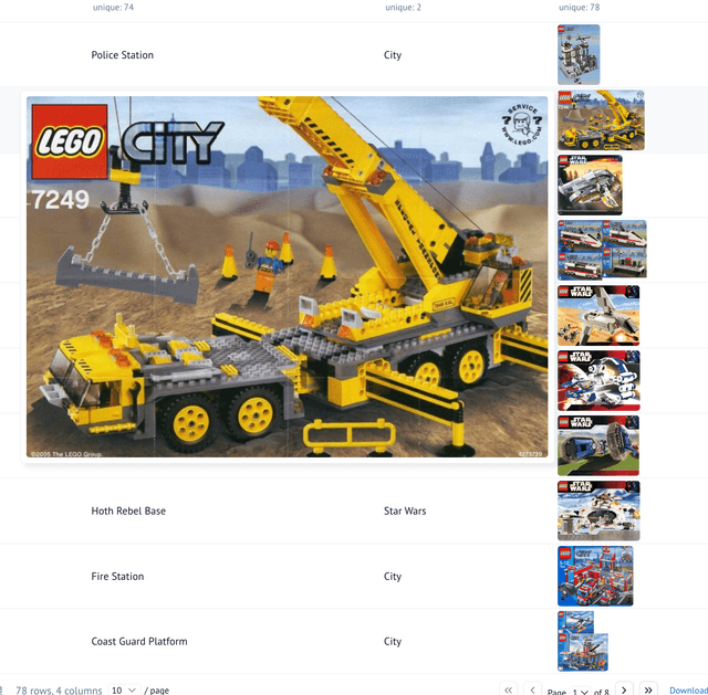 Lego Price Explorer